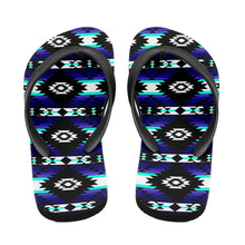 Load image into Gallery viewer, Cree Confederacy Midnight Flip Flops 49 Dzine 
