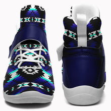 Load image into Gallery viewer, Cree Confederacy Midnight Ipottaa Basketball / Sport High Top Shoes - White Sole 49 Dzine 
