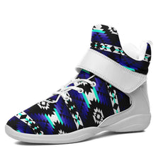 Load image into Gallery viewer, Cree Confederacy Midnight Ipottaa Basketball / Sport High Top Shoes - White Sole 49 Dzine US Men 7 / EUR 40 White Sole with White Strap 
