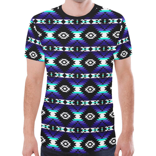 Cree Confederacy Midnight New All Over Print T-shirt for Men (Model T45) New All Over Print T-shirt for Men (T45) e-joyer 