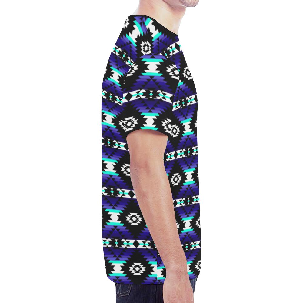 Cree Confederacy Midnight New All Over Print T-shirt for Men (Model T45) New All Over Print T-shirt for Men (T45) e-joyer 