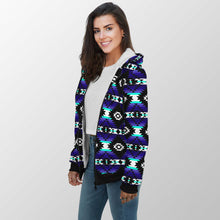 Load image into Gallery viewer, Cree Confederacy Midnight Sherpa Hoodie 49 Dzine 
