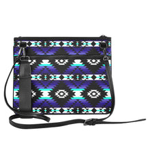 Load image into Gallery viewer, Cree Confederacy Midnight Slim Clutch Bag (Model 1668) Slim Clutch Bags (1668) e-joyer 
