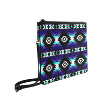 Load image into Gallery viewer, Cree Confederacy Midnight Slim Clutch Bag (Model 1668) Slim Clutch Bags (1668) e-joyer 
