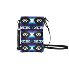 Load image into Gallery viewer, Cree Confederacy Midnight Small Cell Phone Purse (Model 1711) Small Cell Phone Purse (1711) e-joyer 
