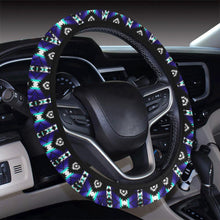 Load image into Gallery viewer, Cree Confederacy Midnight Steering Wheel Cover with Elastic Edge Steering Wheel Cover with Elastic Edge e-joyer 
