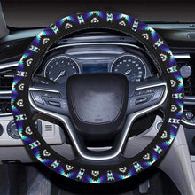 Load image into Gallery viewer, Cree Confederacy Midnight Steering Wheel Cover with Elastic Edge Steering Wheel Cover with Elastic Edge e-joyer 
