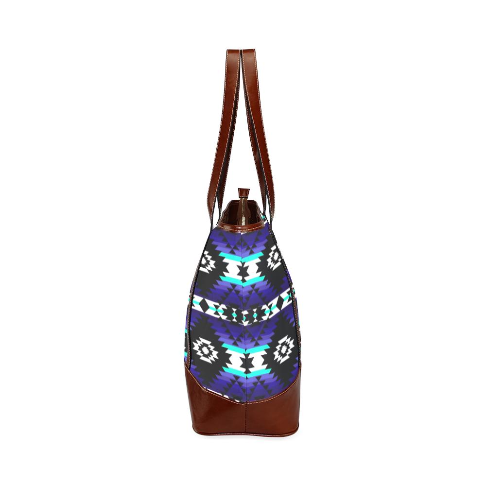 Cree Confederacy Midnight Tote Handbag (Model 1642) Tote Handbags (1642) e-joyer 