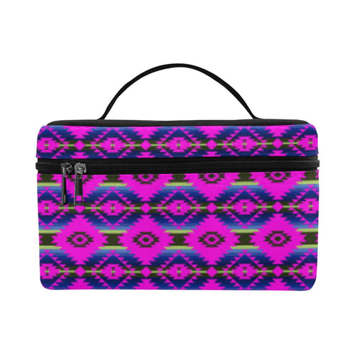 Cree Confederacy Ribbon Dress Cosmetic Bag/Large (Model 1658) Cosmetic Bag e-joyer 