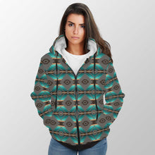 Load image into Gallery viewer, Cree Confederacy Sherpa Hoodie 49 Dzine 
