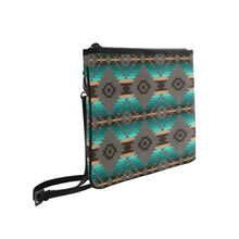 Load image into Gallery viewer, Cree Confederacy Slim Clutch Bag (Model 1668) Slim Clutch Bags (1668) e-joyer 
