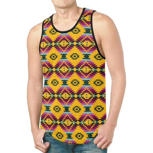 Cree Confederacy Summer Gathering New All Over Print Tank Top for Men (Model T46) New All Over Print Tank Top for Men (T46) e-joyer 