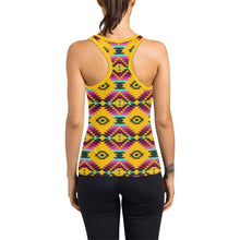 Load image into Gallery viewer, Cree Confederacy Summer Gathering Women&#39;s Racerback Tank Top (Model T60) Racerback Tank Top (T60) e-joyer 
