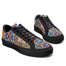 Load image into Gallery viewer, Crow Captive Aapisi Low Top Canvas Shoes Black Sole 49 Dzine 
