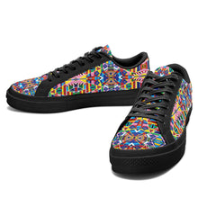 Load image into Gallery viewer, Crow Captive Aapisi Low Top Canvas Shoes Black Sole 49 Dzine 
