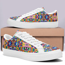 Load image into Gallery viewer, Crow Captive Aapisi Low Top Canvas Shoes White Sole 49 Dzine 
