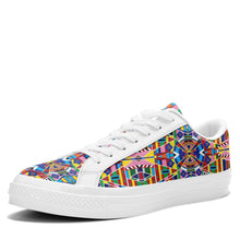 Load image into Gallery viewer, Crow Captive Aapisi Low Top Canvas Shoes White Sole 49 Dzine 
