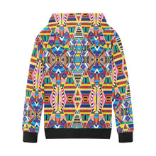 Load image into Gallery viewer, Crow Captive Kids&#39; All Over Print Hoodie (Model H38) Kids&#39; AOP Hoodie (H38) e-joyer 
