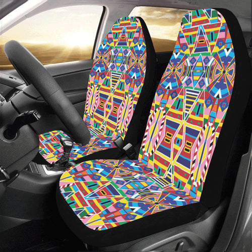 Crow Captive Large Car Seat Covers (Set of 2) Car Seat Covers e-joyer 