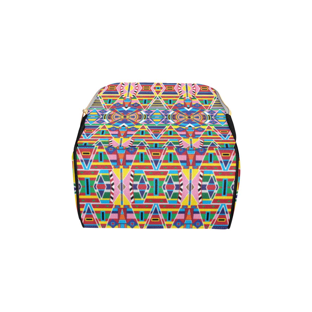 Crow Captive Multi-Function Diaper Backpack (Model 1688) Diaper Backpack (1688) e-joyer 