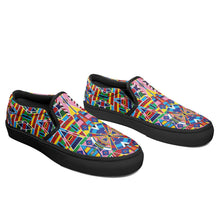 Load image into Gallery viewer, Crow Captive Otoyimm Canvas Slip On Shoes 49 Dzine 
