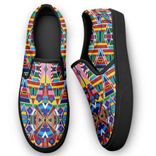 Load image into Gallery viewer, Crow Captive Otoyimm Canvas Slip On Shoes 49 Dzine 
