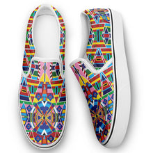 Load image into Gallery viewer, Crow Captive Otoyimm Canvas Slip On Shoes 49 Dzine 
