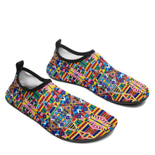 Load image into Gallery viewer, Crow Captive Sockamoccs Kid&#39;s Slip On Shoes 49 Dzine 
