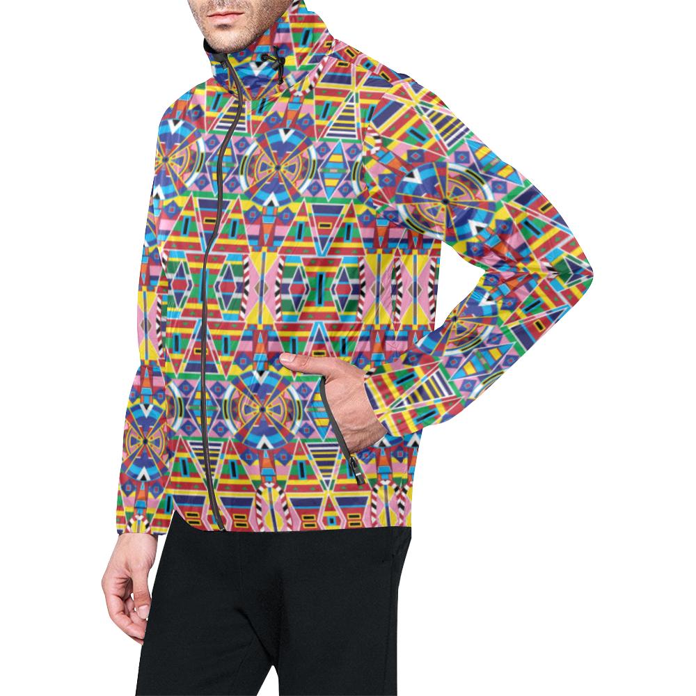 Crow Captive Unisex All Over Print Windbreaker (Model H23) All Over Print Windbreaker for Men (H23) e-joyer 