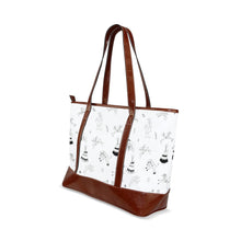 Load image into Gallery viewer, Ledger Dables White Tote Handbag
