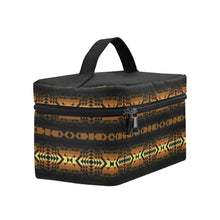 Load image into Gallery viewer, Black Rose Spring Canyon Tan Cosmetic Bag
