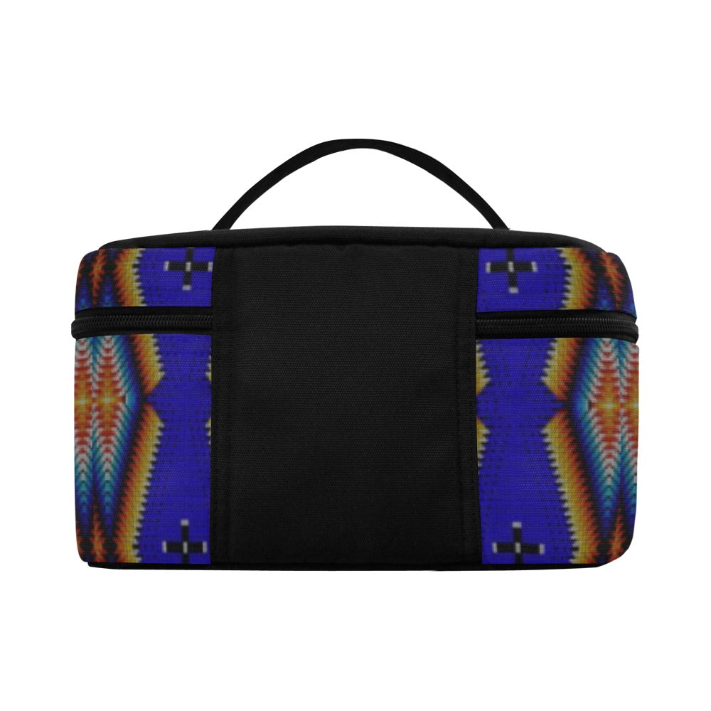 Diamond in the Bluff Blue Cosmetic Bag/Large