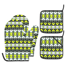 Load image into Gallery viewer, Two Spirit Medicine Oven Mitt &amp; Pot Holder
