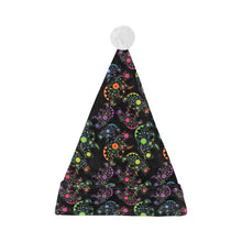 Load image into Gallery viewer, Neon Floral Bears Santa Hat
