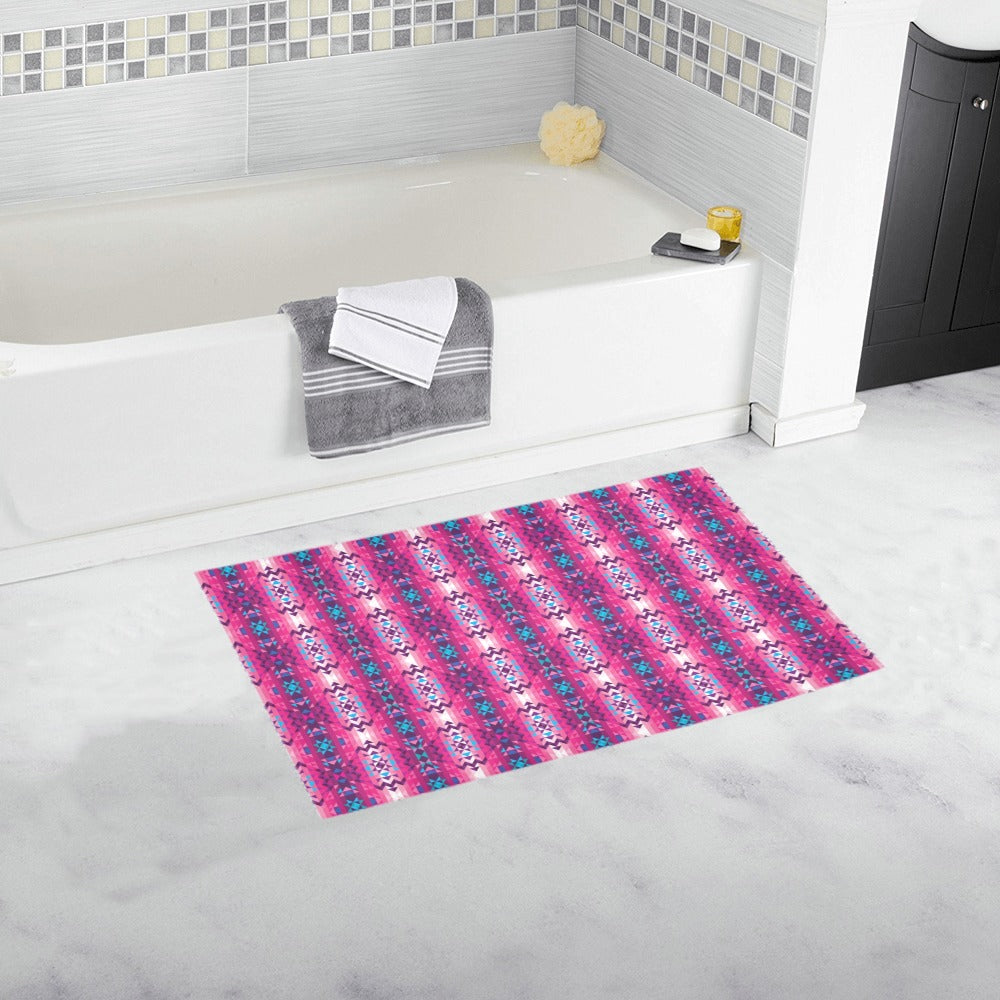Bright Wave Bath Rug 16''x 28''