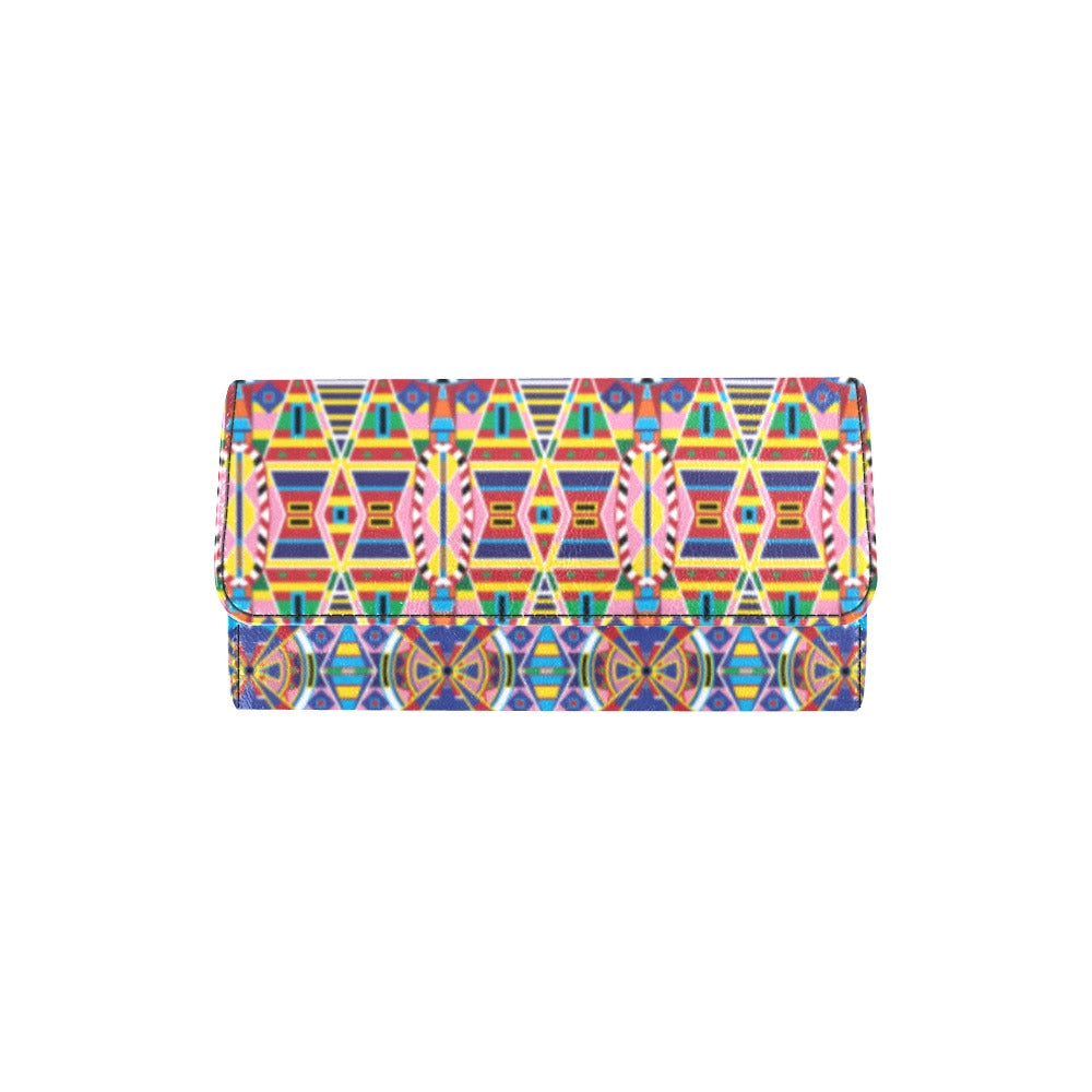 Crow Captive Women's Trifold Wallet