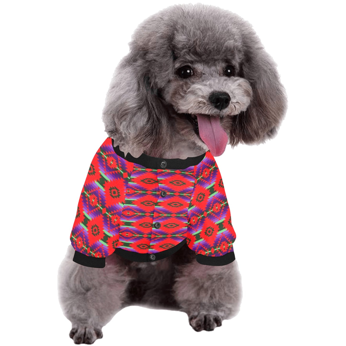 Cree Confederacy Chicken Dance Pet Dog Round Neck Shirt