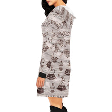 Load image into Gallery viewer, Heart of The Forest Hoodie Dress
