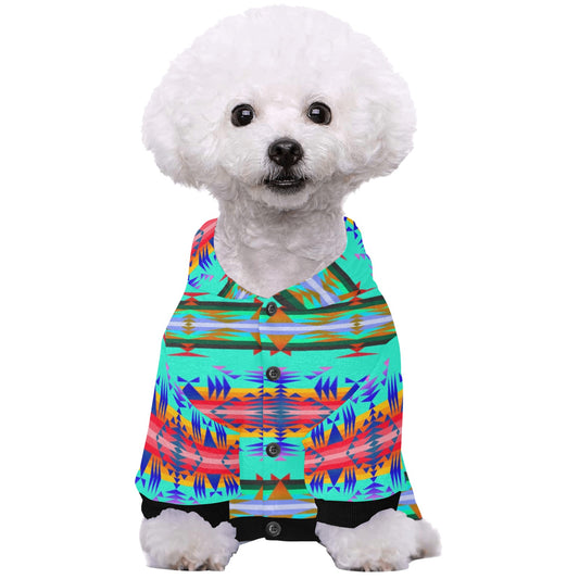 Between the Mountains Spring Pet Dog Hoodie