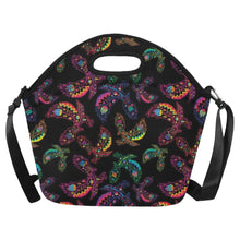 Load image into Gallery viewer, Neon Floral Eagles Neoprene Lunch Bag/Large
