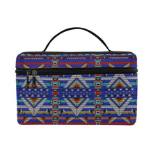 Load image into Gallery viewer, Medicine Blessing Blue Cosmetic Bag/Large
