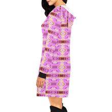 Load image into Gallery viewer, Gathering Earth Lilac Hoodie Dress
