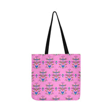 Load image into Gallery viewer, Dakota Damask Cheyenne Pink Reusable Shopping Bag
