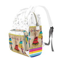 Load image into Gallery viewer, Ledger Chiefs Clay Multi-Function Diaper Backpack/Diaper Bag
