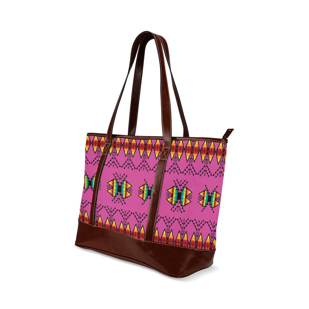 Sacred Trust Pink Tote Handbag