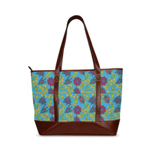 Load image into Gallery viewer, Beaded Nouveau Lime Tote Handbag
