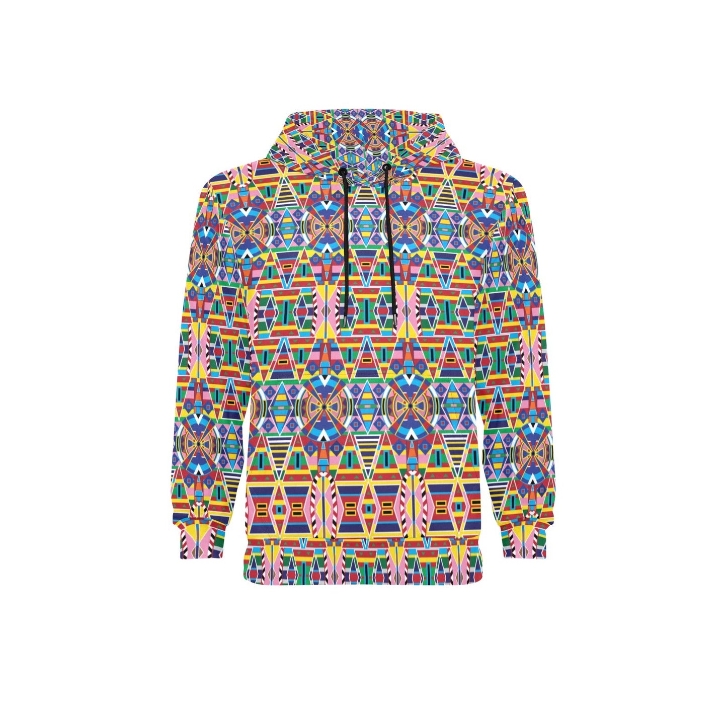 Crow Captive Men's Long Sleeve Fleece Hoodie