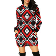 Load image into Gallery viewer, Taos Wool Hoodie Dress
