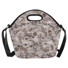 Load image into Gallery viewer, Forest Medley Neoprene Lunch Bag/Large
