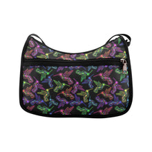 Load image into Gallery viewer, Floral Hummingbird Crossbody Bags
